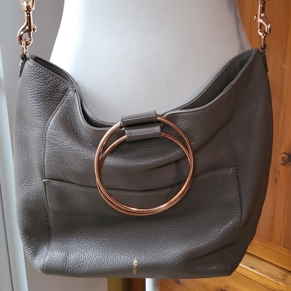 THACKER NEW YORK LE POUCH Italian leather handbag